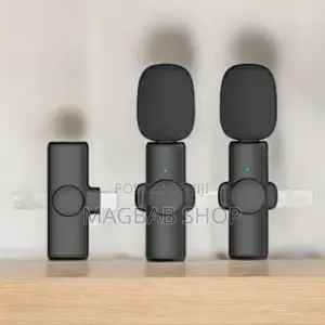 High Quality Noise Cancelling 2 in 1 Wireless Microphone