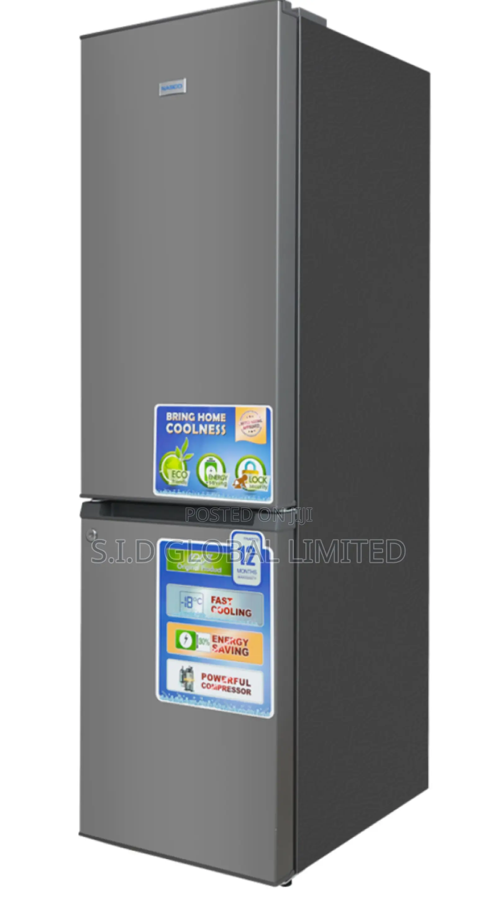 Cool Tech OF NASCO-170LTR-BOTTOM-FREEZER-REFRIGERATOR