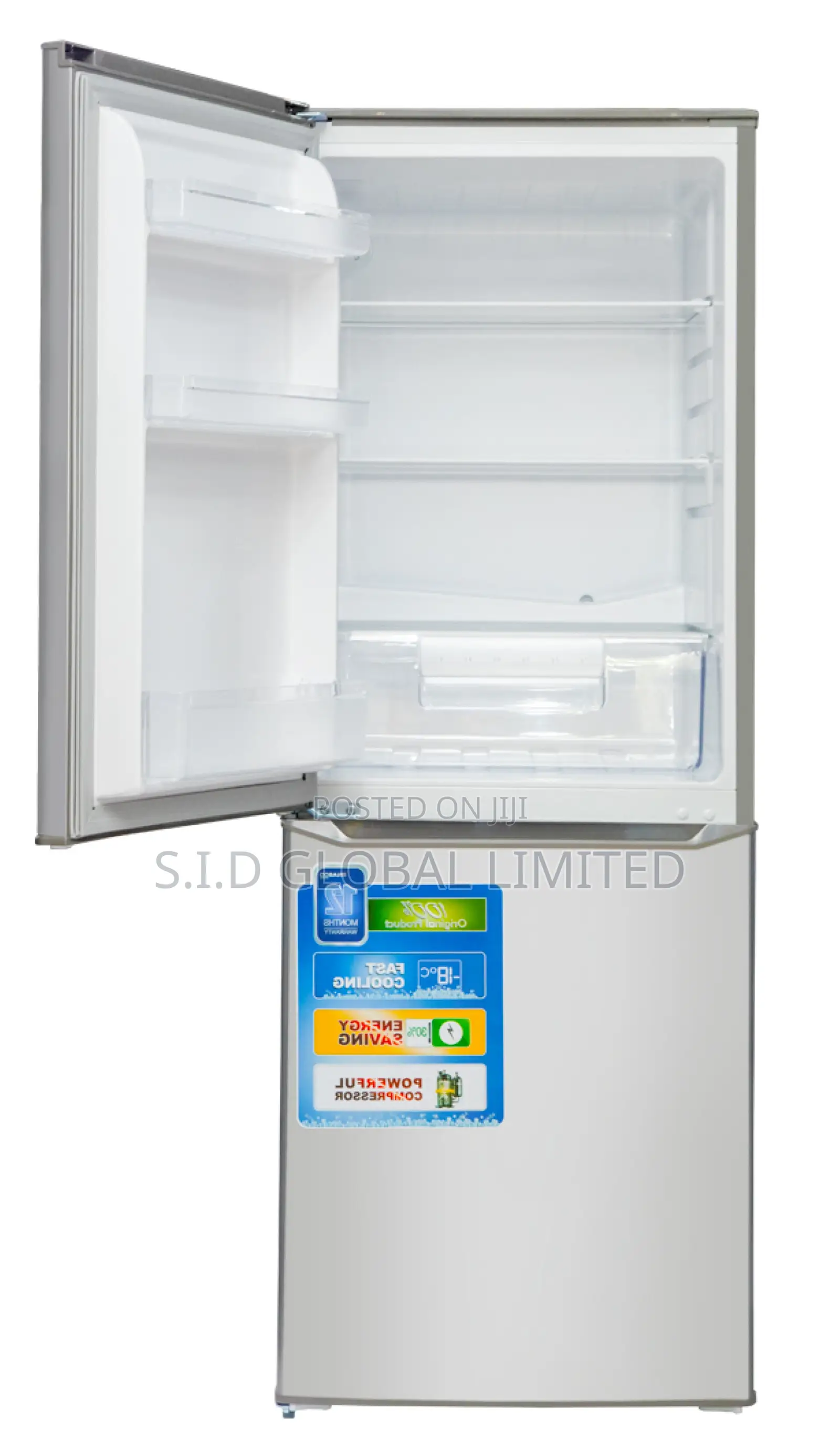 Cool With Style With Nasco-207ltr-Bottom-Freezer-Fridge