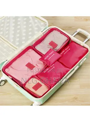6pcs/Set Travel Storage Bag Clothes Tidy Luggage Ghx4958