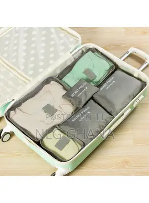 6pcs/Set Travel Storage Bag Clothes Tidy Luggage Ghx4958
