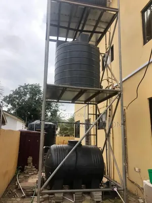 Metal Poly Tank Stand