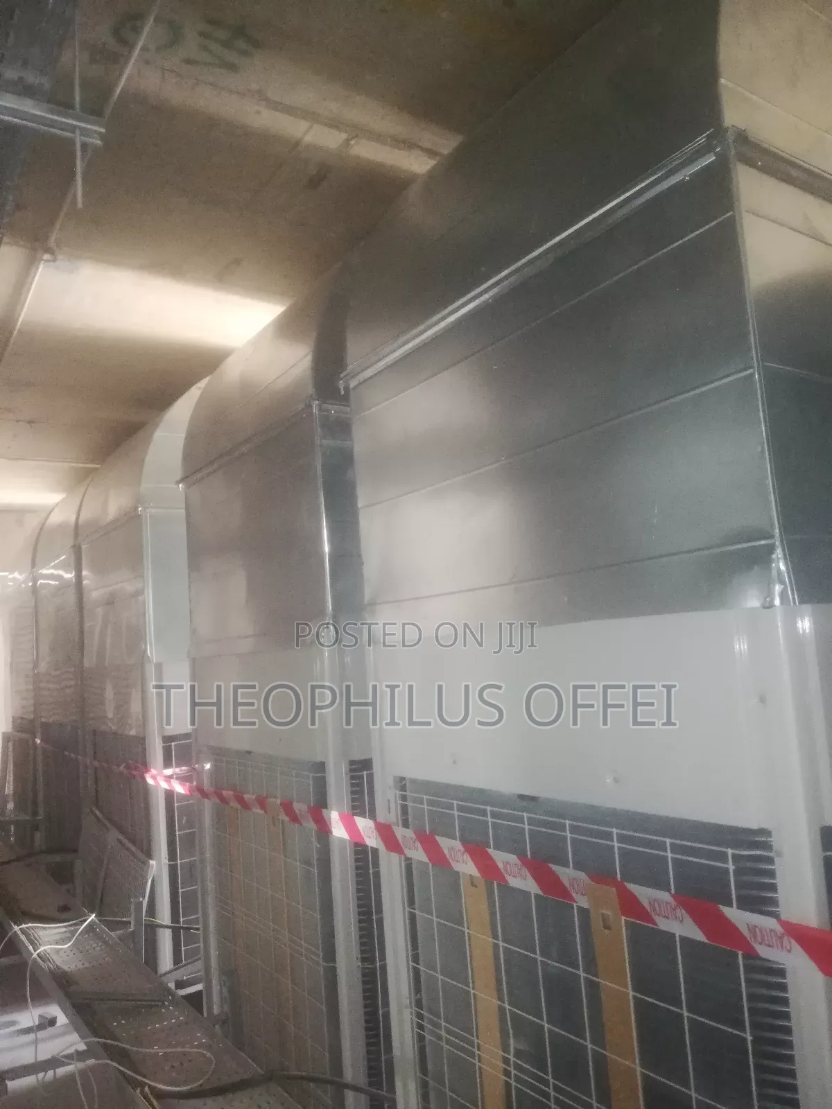 Installation of Ducts System, Lagging, Extractor Fans