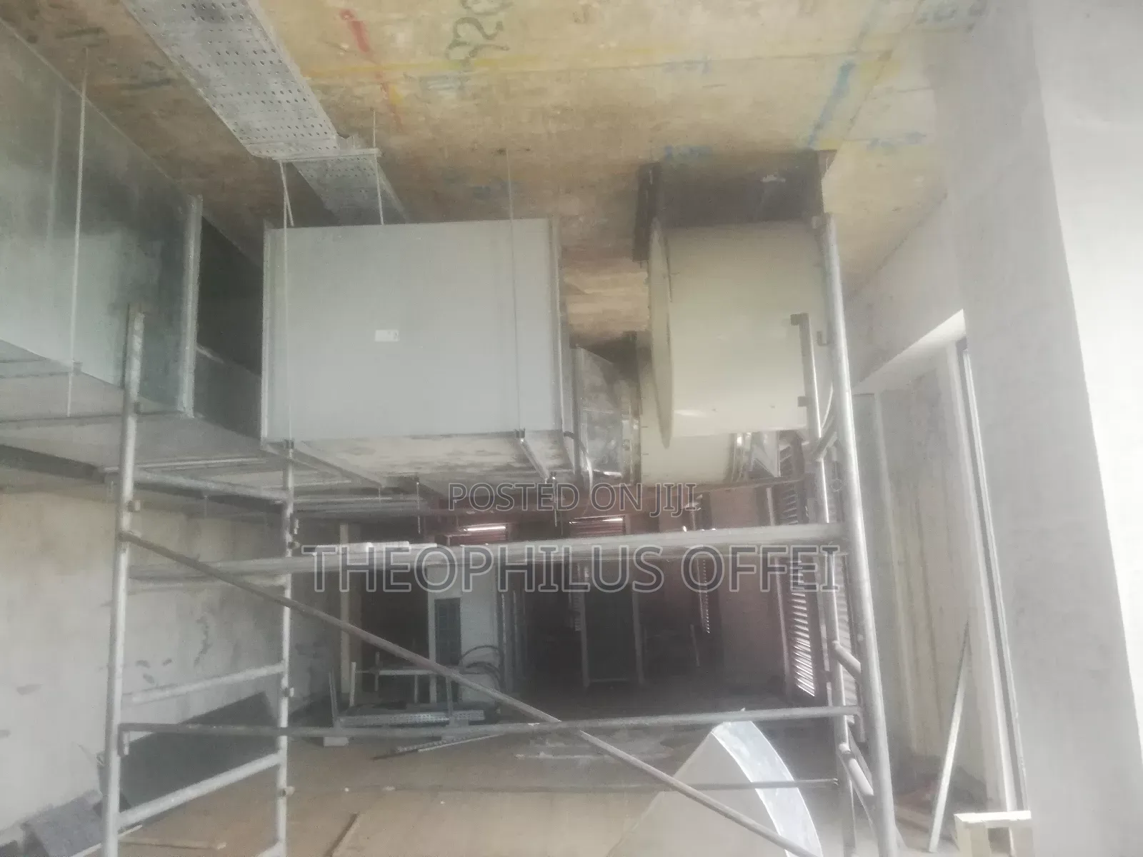 Installation of Ducts System, Lagging, Extractor Fans