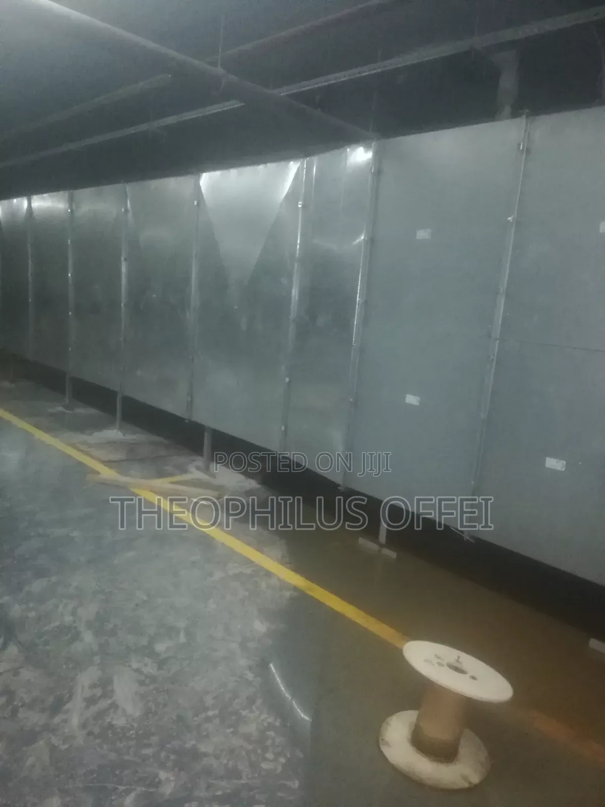 Installation of Ducts System, Lagging, Extractor Fans