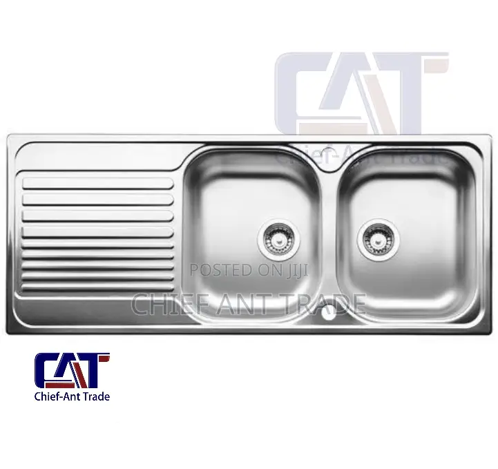 Sliver Kitchen Sink (12050-2ls) Double