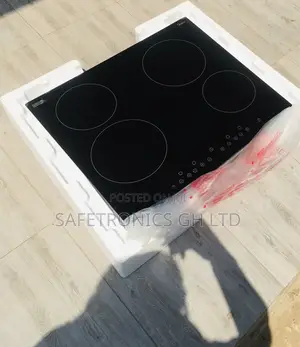 Get Original 4 Hobs Gas Built-in Midea Glass Black