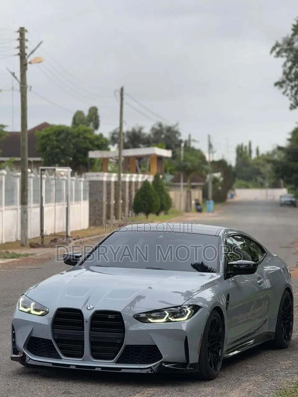 BMW M4 Competition Coupe 2021 Gray