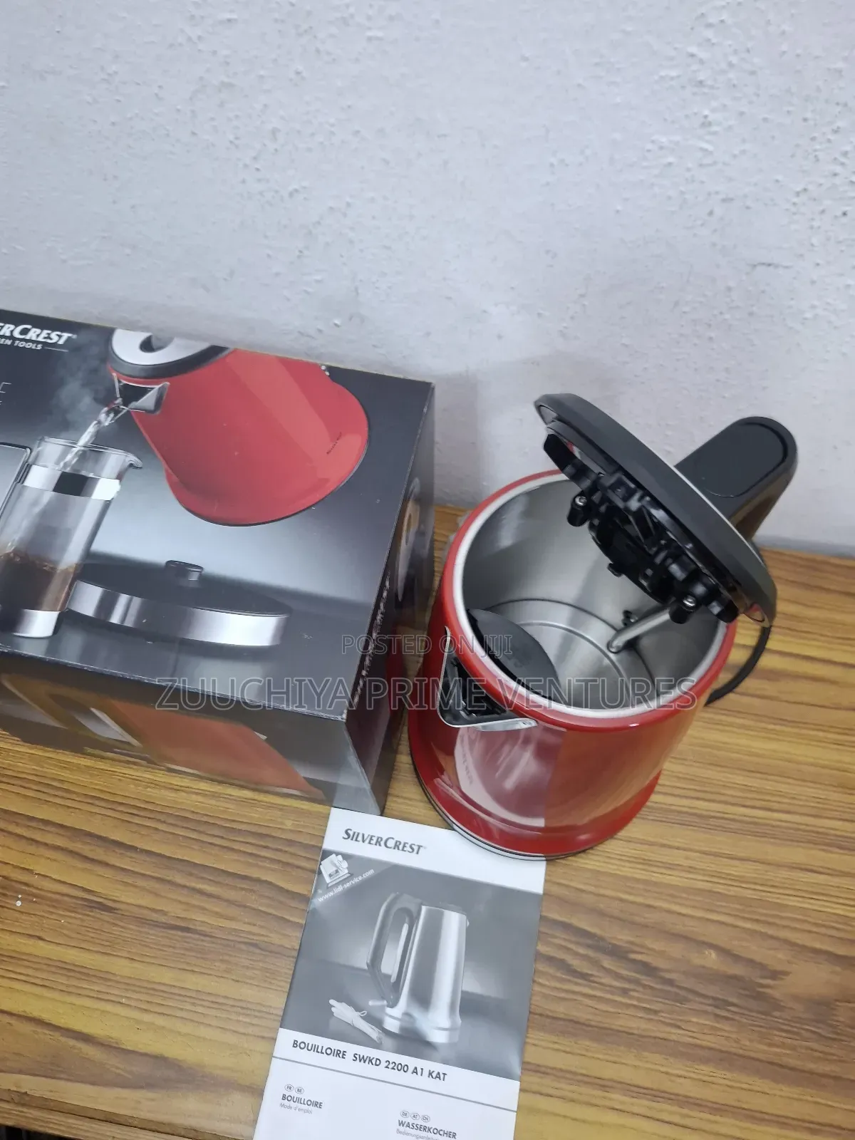 Silvercrest Kettle From Germany 