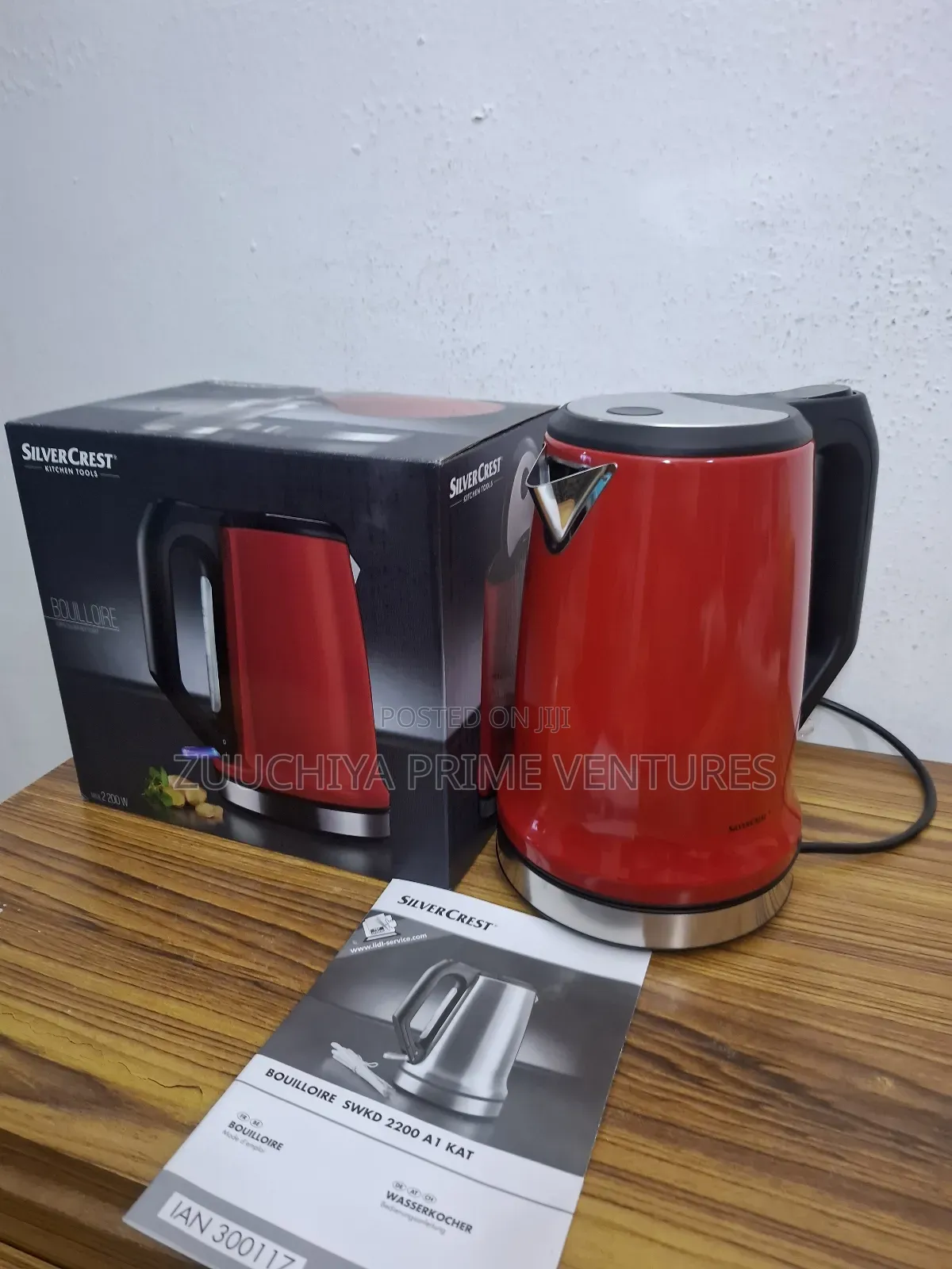 Silvercrest Kettle From Germany 