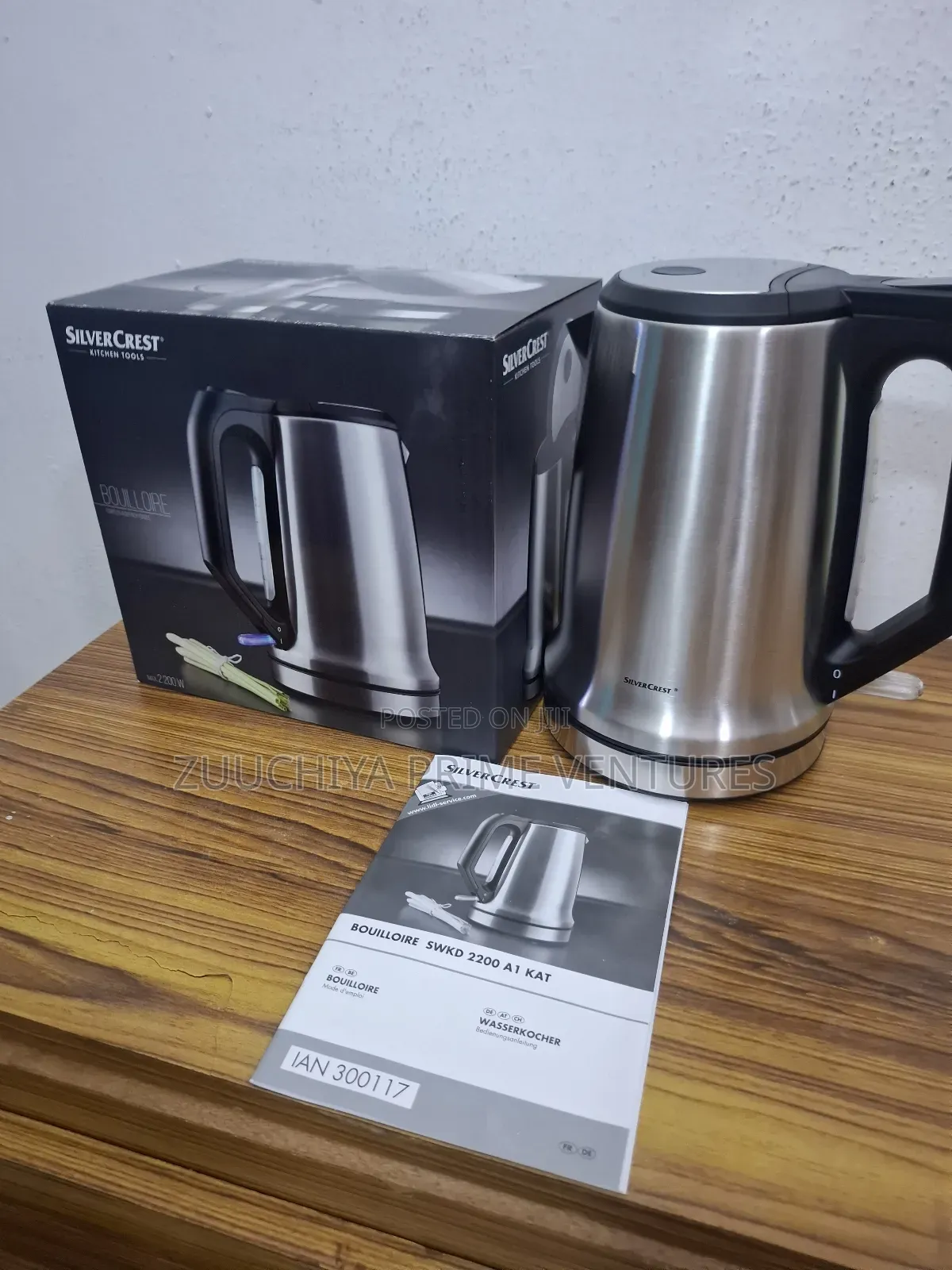 Silvercrest Kettle From Germany 