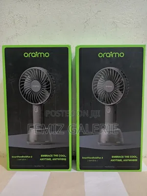 Oraimo Smart Handheld Fan With Light Base