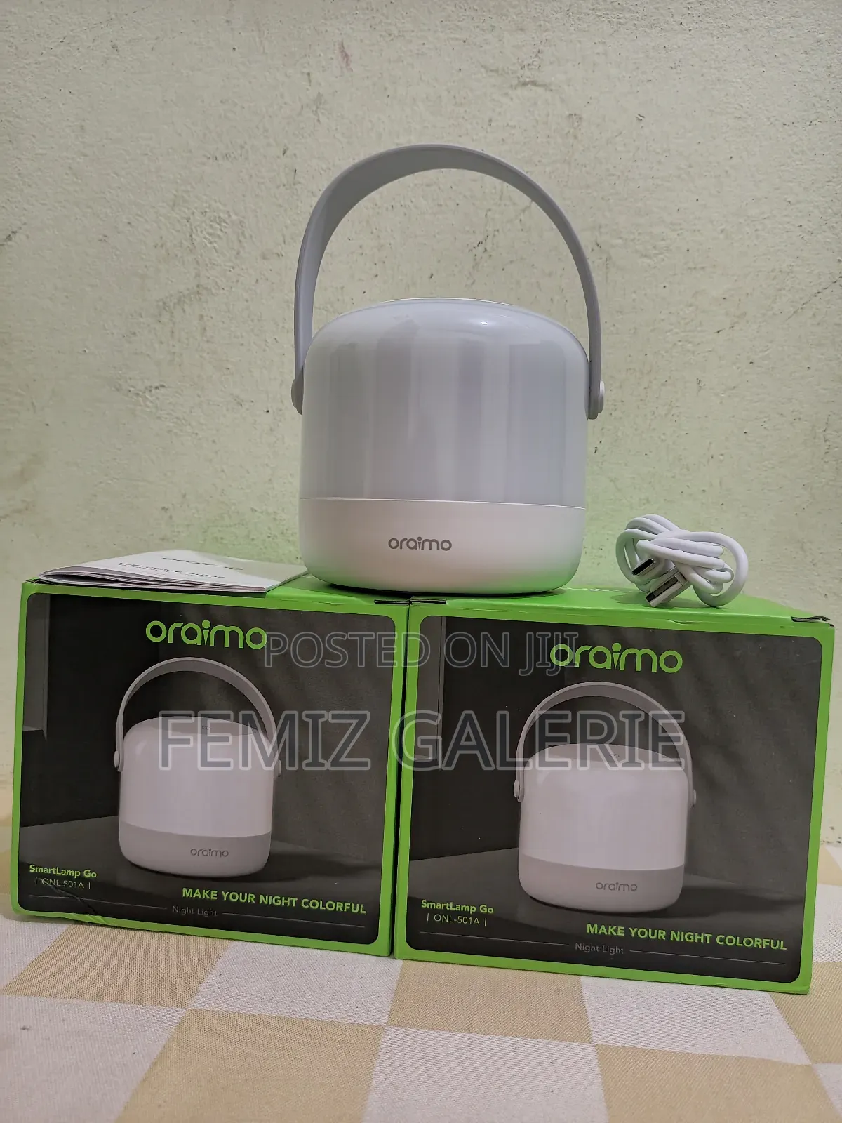 Oraimo Smart Lamp Go 4.5w RGB Night Light