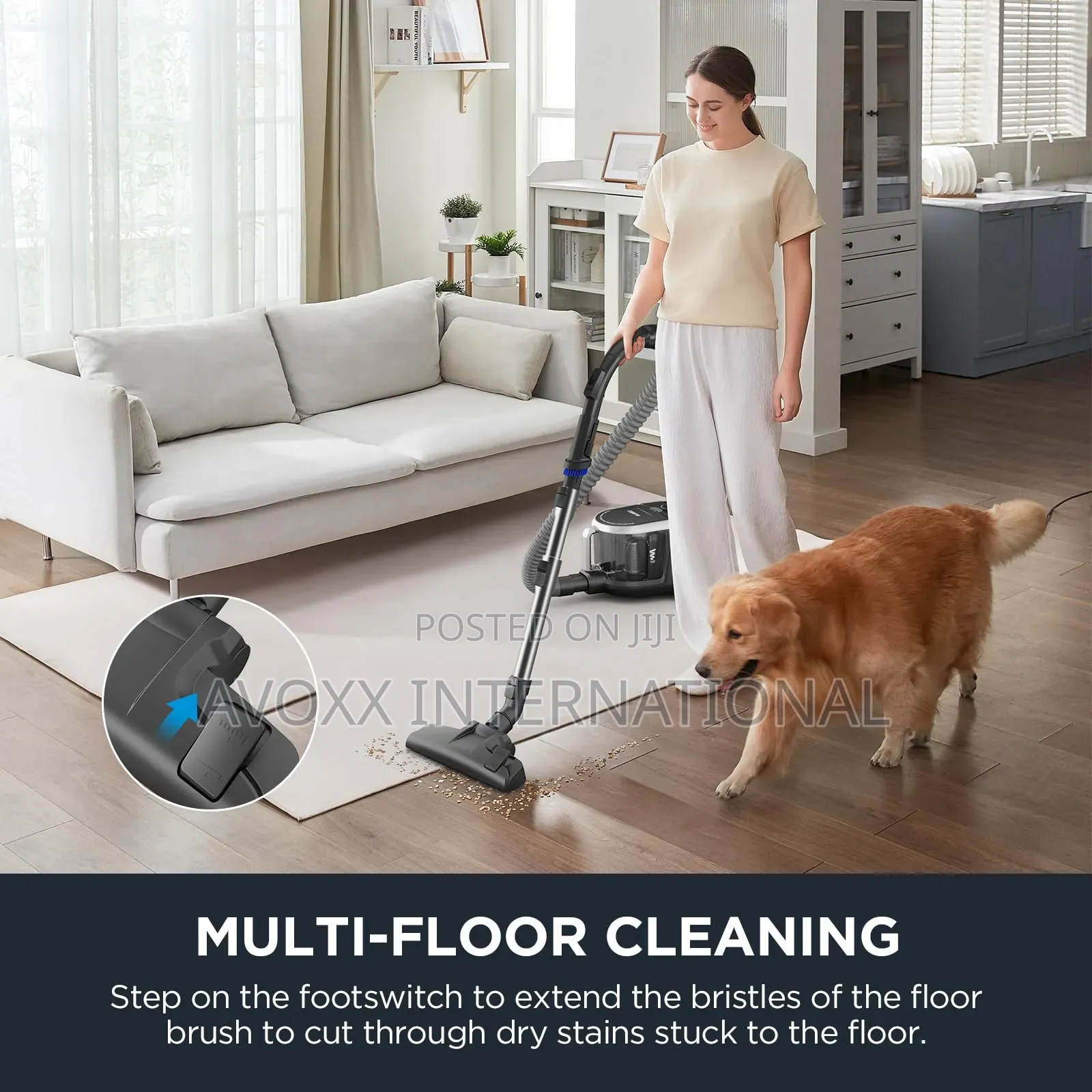Eureka Vacuum Cleaner, for Carpets and Hard Floors NEN180