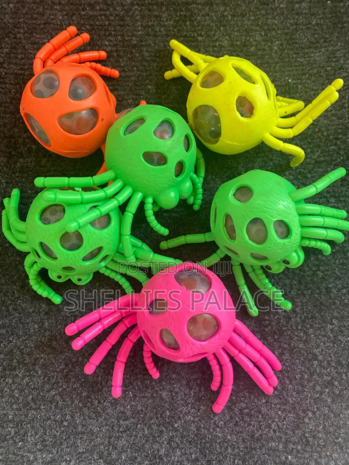 2pcs Anti Stress Squishy Multicolored Hand Exercise Ball,
