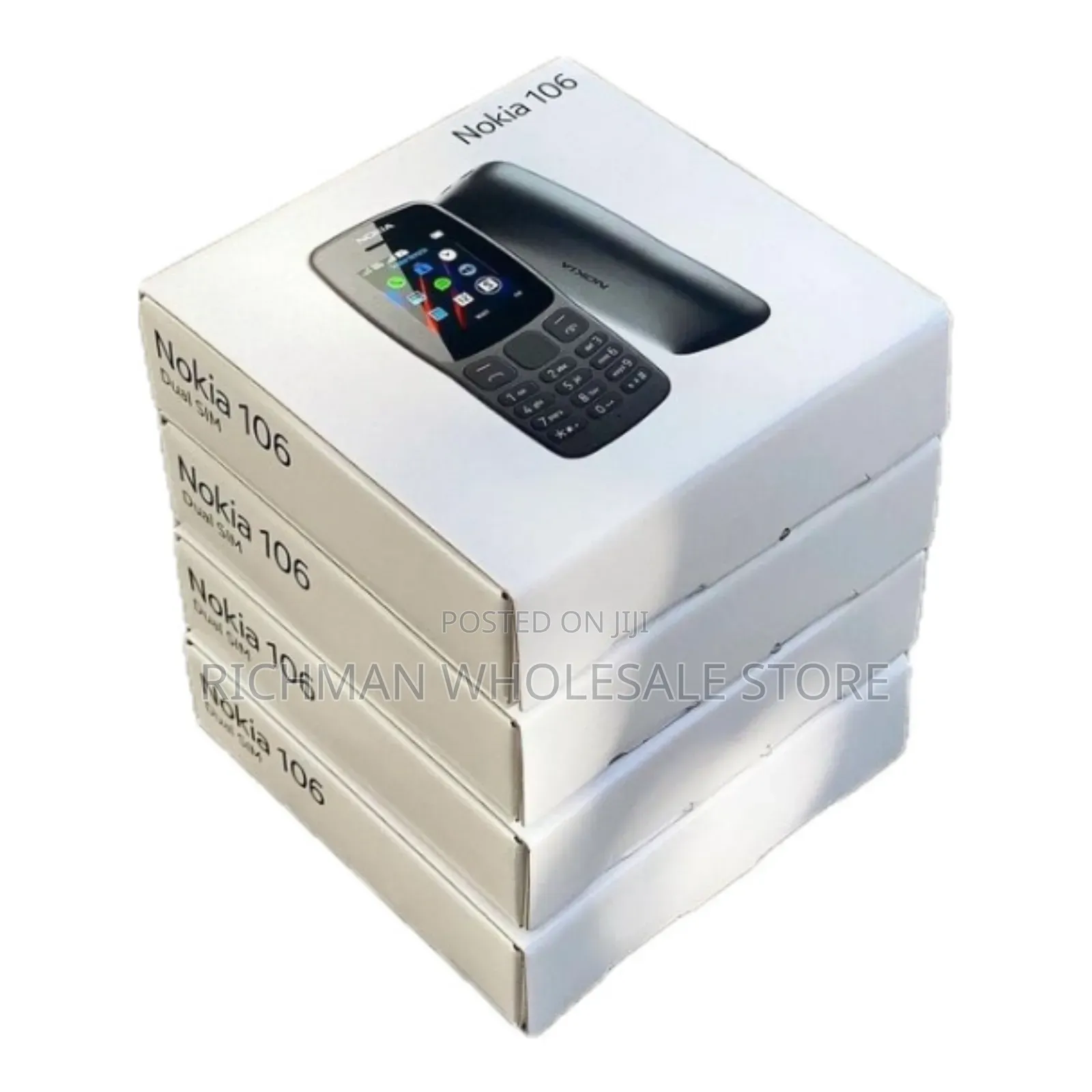New Nokia 106 Black