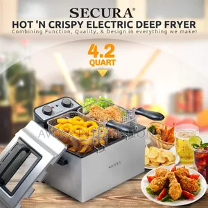Secura Electric Deep Fryer 1800w-Watt Large 4.0l/4.2qt