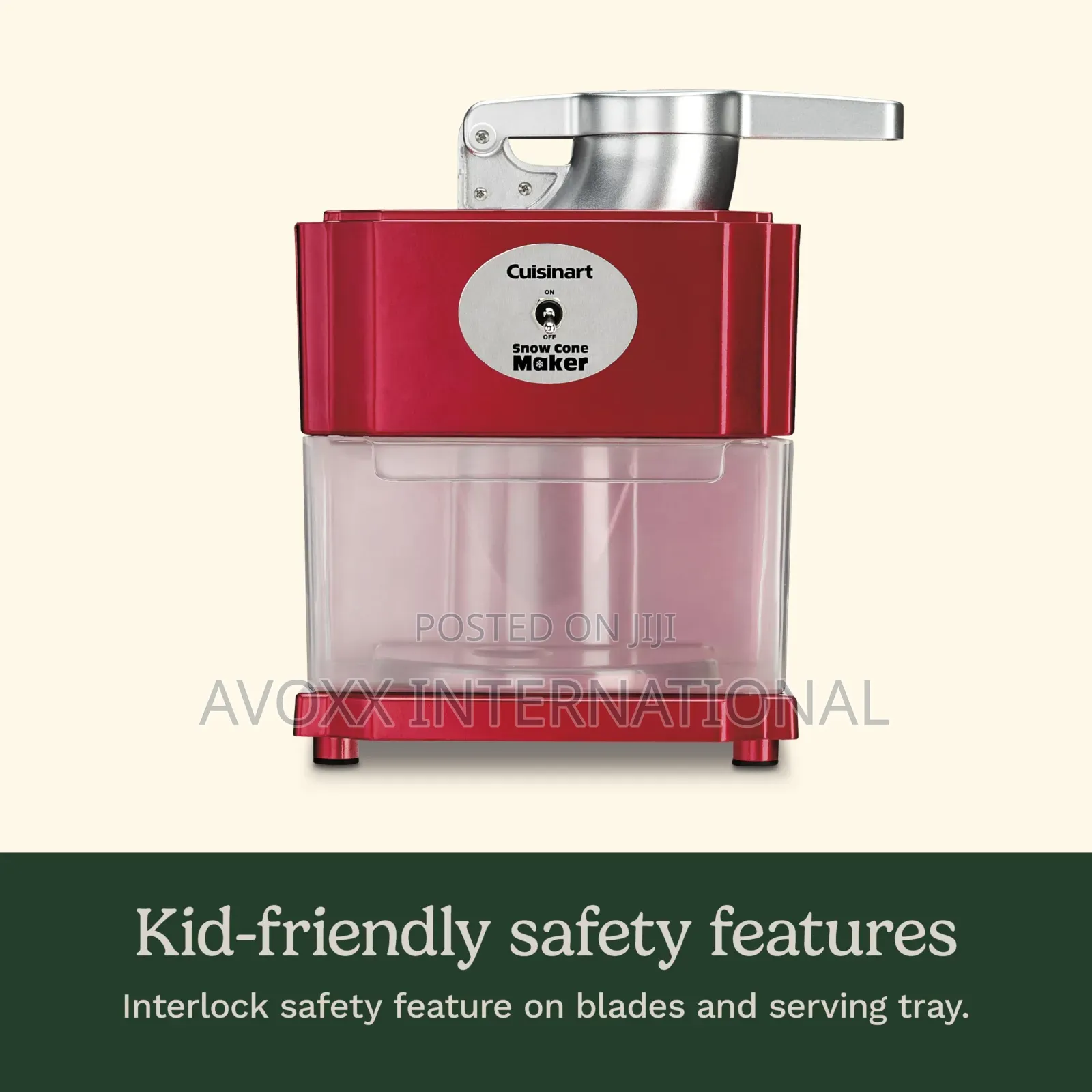 Cuisinart Snow Cone Machine - Makes 5 Icy Cones For Slushie