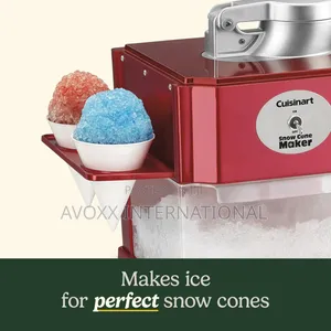 Cuisinart Snow Cone Machine - Makes 5 Icy Cones For Slushie