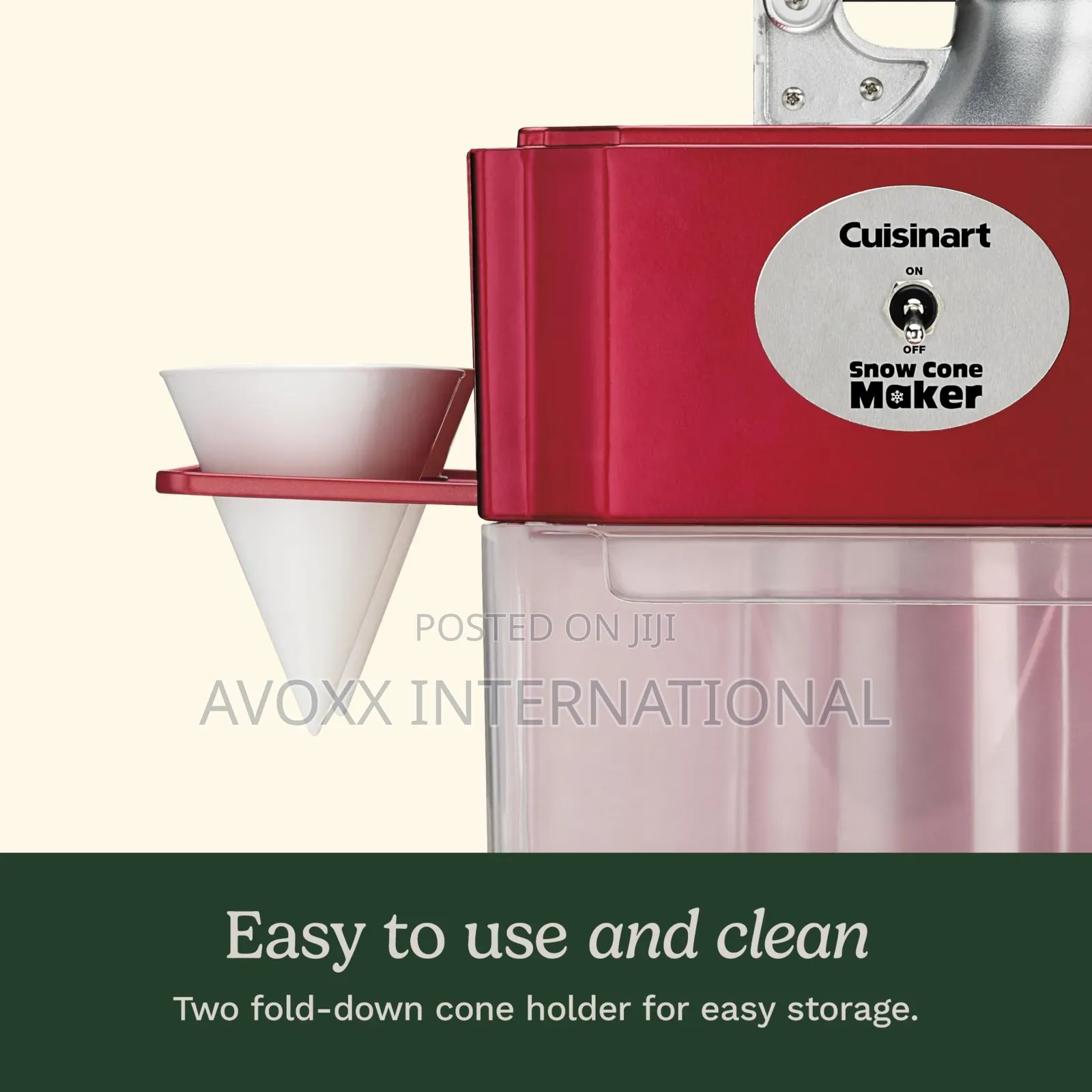 Cuisinart Snow Cone Machine - Makes 5 Icy Cones For Slushie
