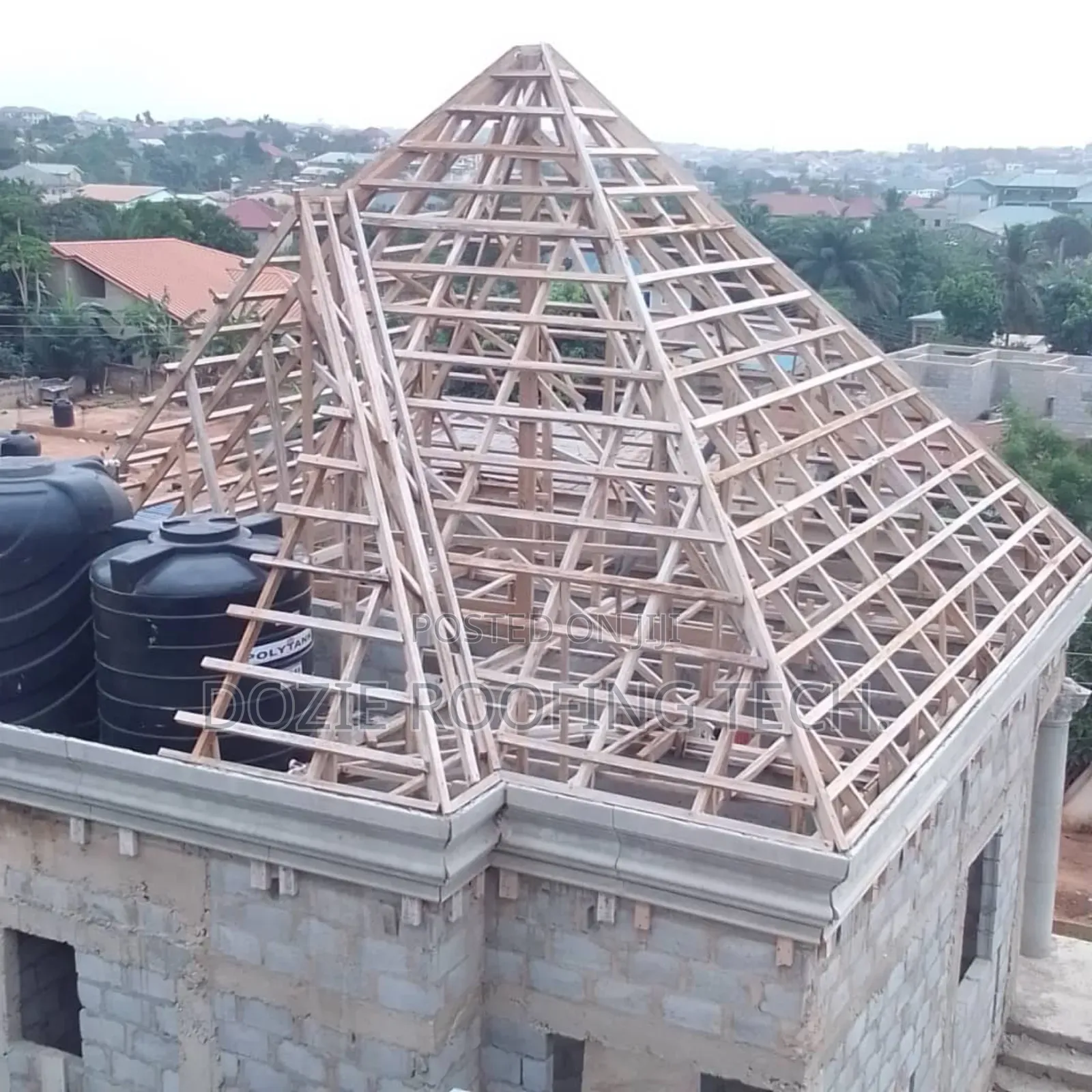 Wood Work Stone Coated Roofing Sheet and Water Connector