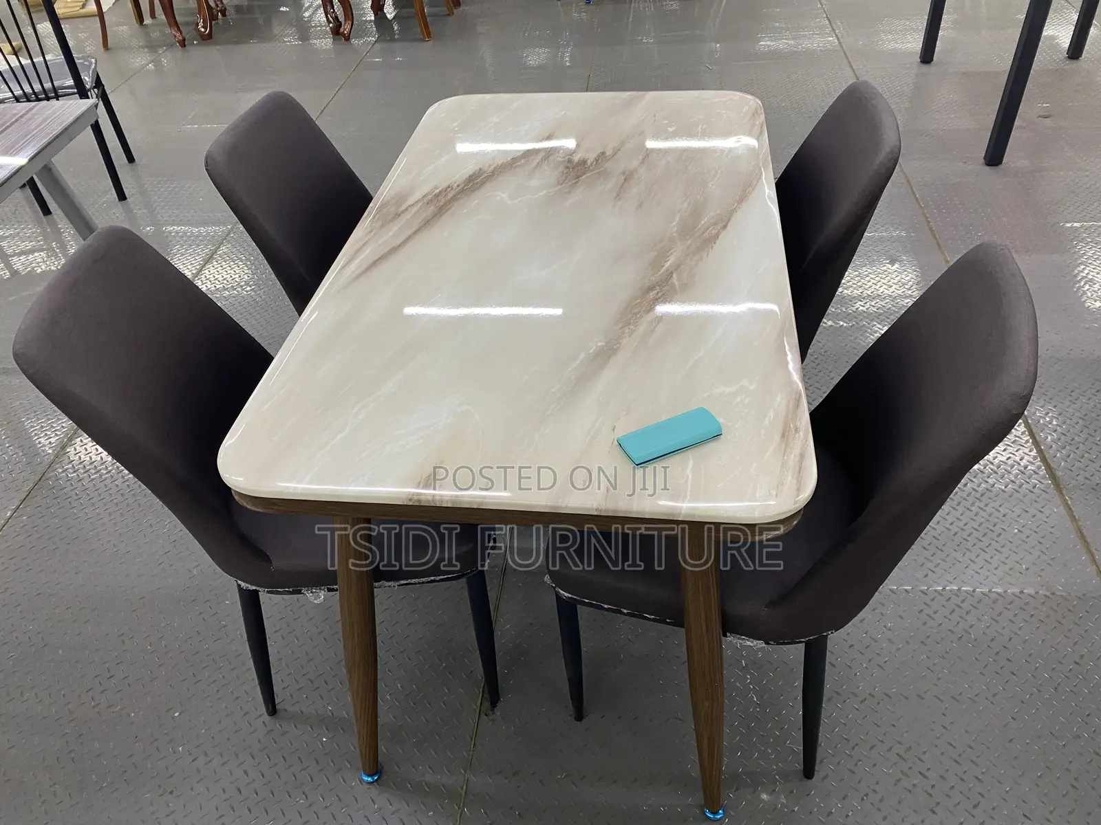 Marble Dining Sets With 4chairs