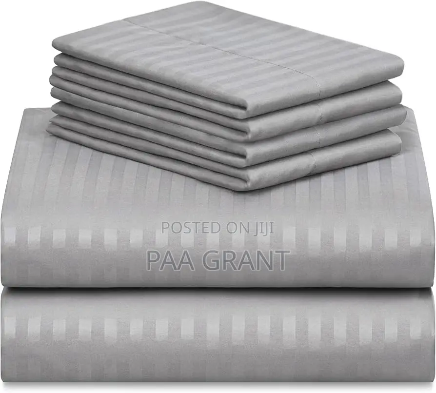 Refined Cotton Bedsheets for Hotels(2 Sheets,4pillow Case