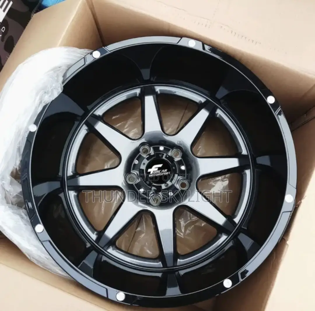 Set Of 4 Rim 20 Offroad Fuel Monsta Wheels Rims 20x10
