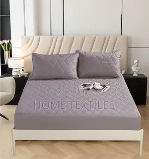 Light Grey Mattress Protector