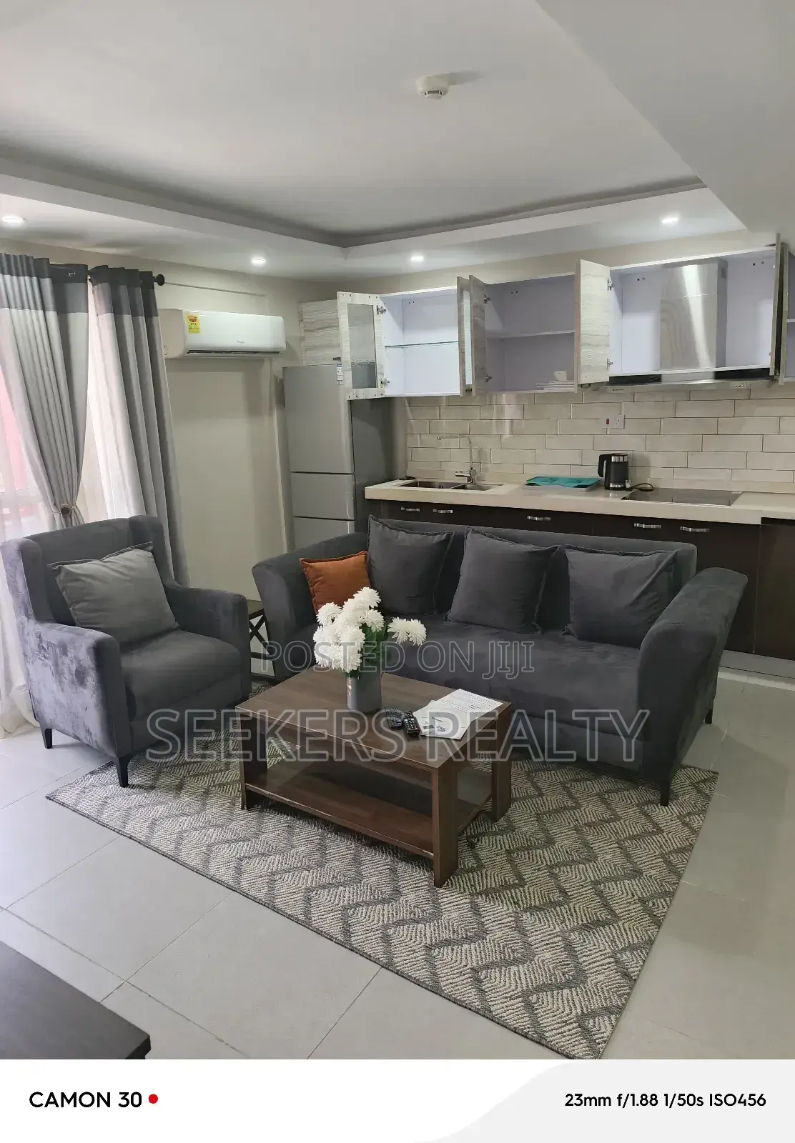 Furnished 1bdrm Apartment in Seekers Realty., Osu for rent