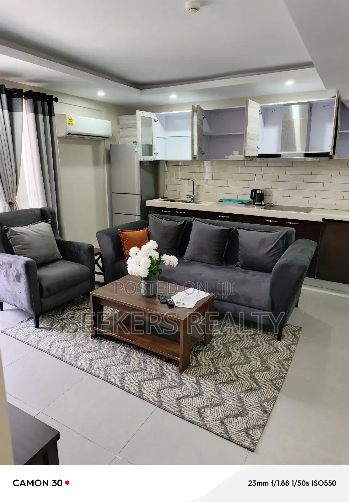 Furnished 1bdrm Apartment in Seekers Realty., Osu for rent