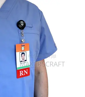 Retractable ID Card Clip, ID Holder