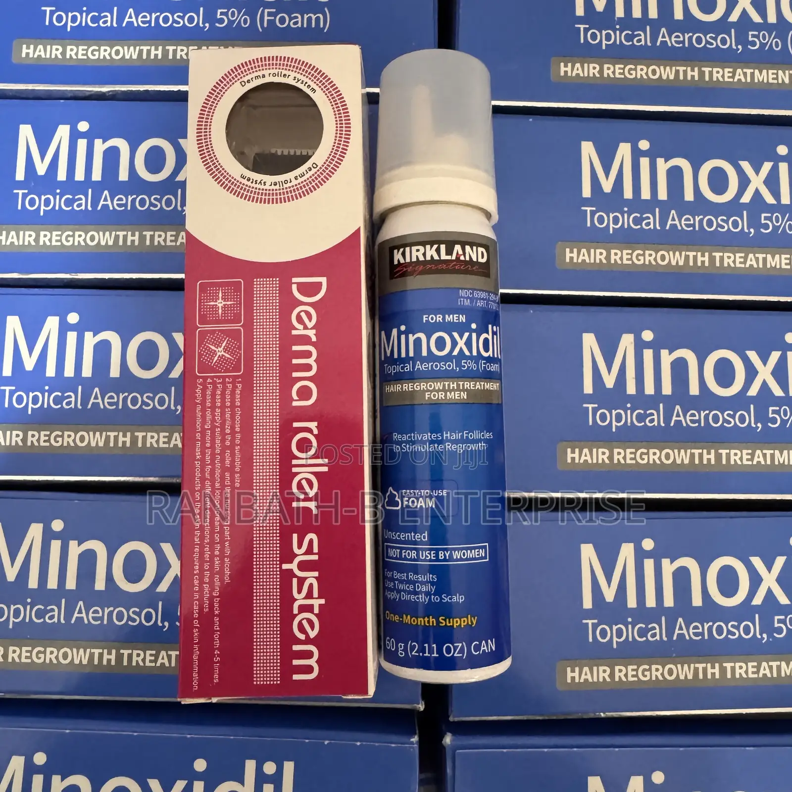 Kirkland Foam and Derma Roller Combo