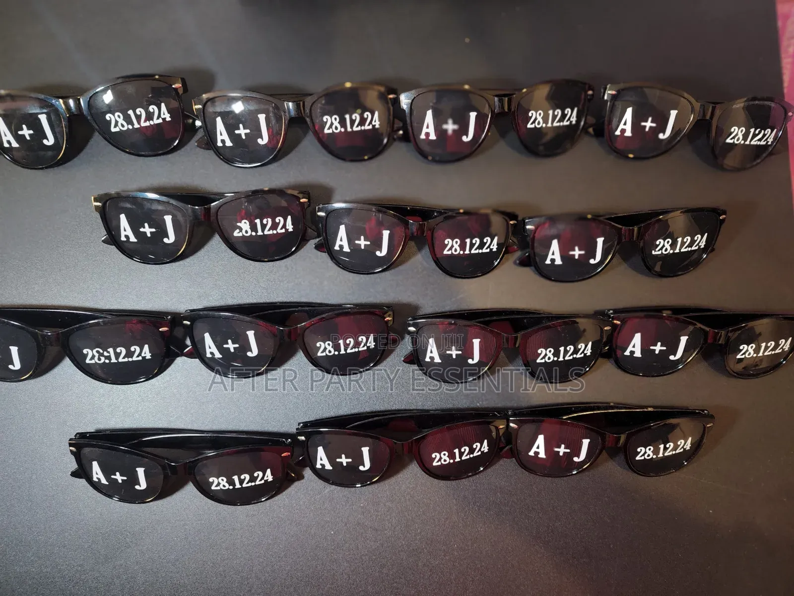 Wedding Sun Glasses (Kindly Text the Number on Whatsapp )
