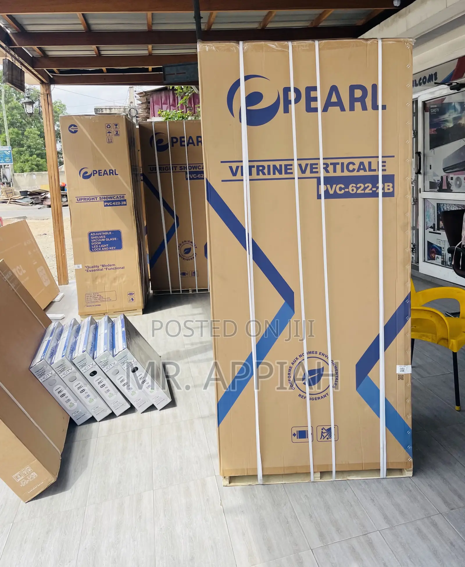 Choose Original Pearl PVC-622 2 Door Beverage Cooler(White)