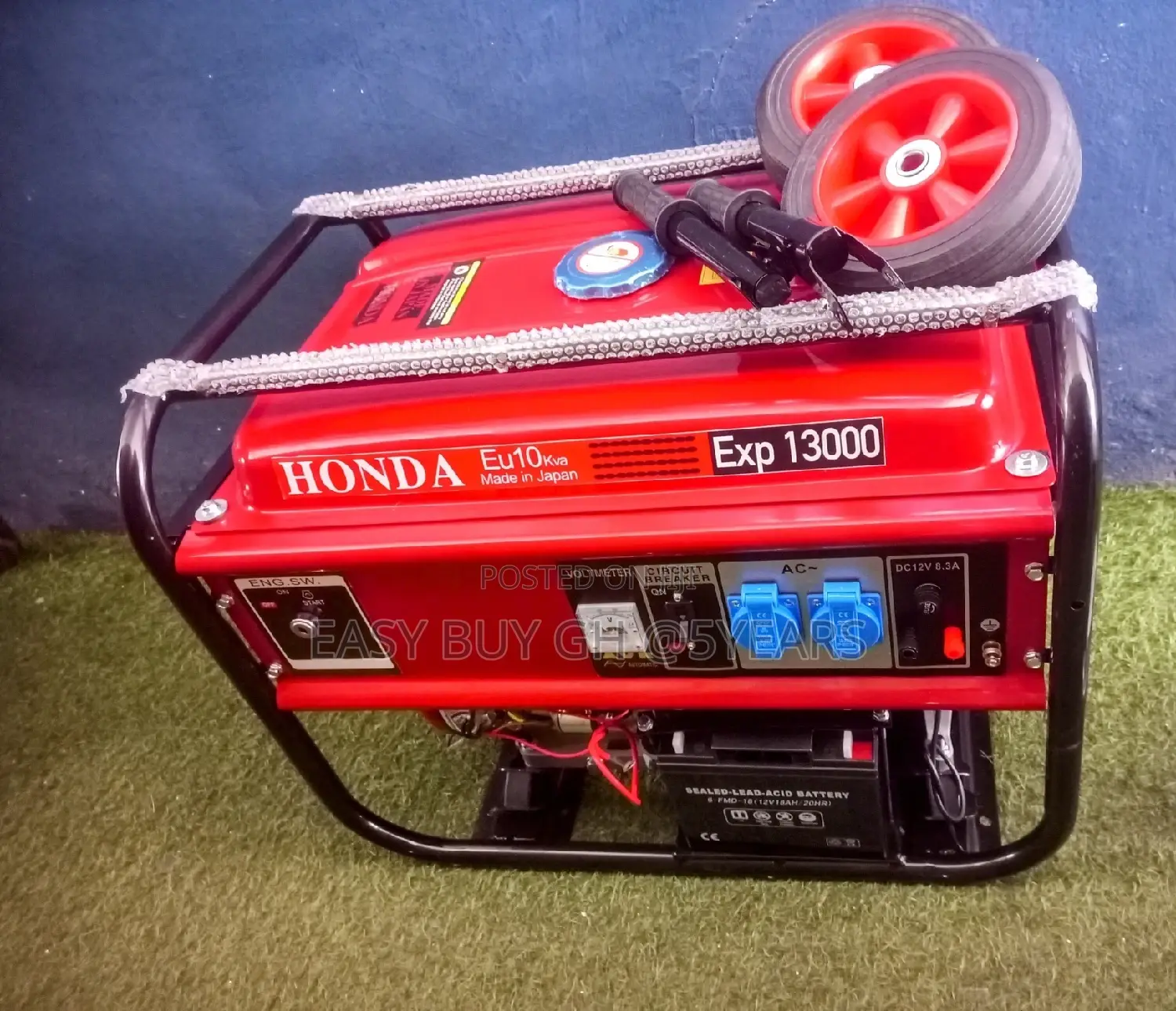 10kva Honda Generator Generator With Wheels and Handles