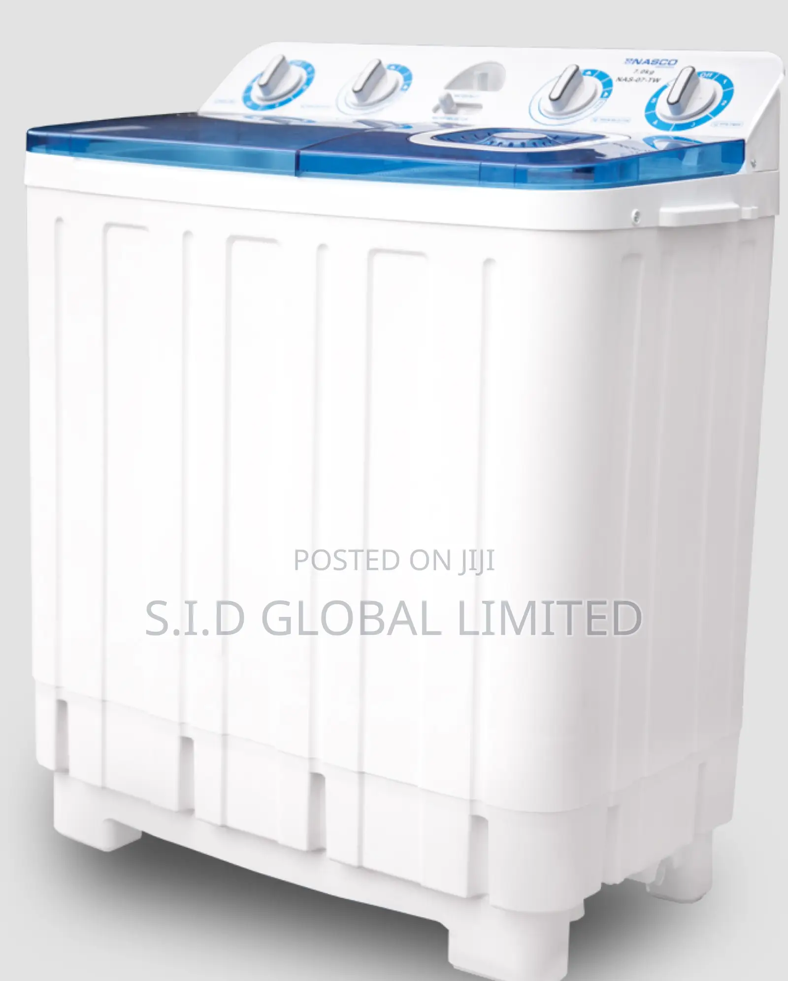 Clean Beyond Compare With NASCO-TWIN-TOP-WASHING-MACHINE-7KG