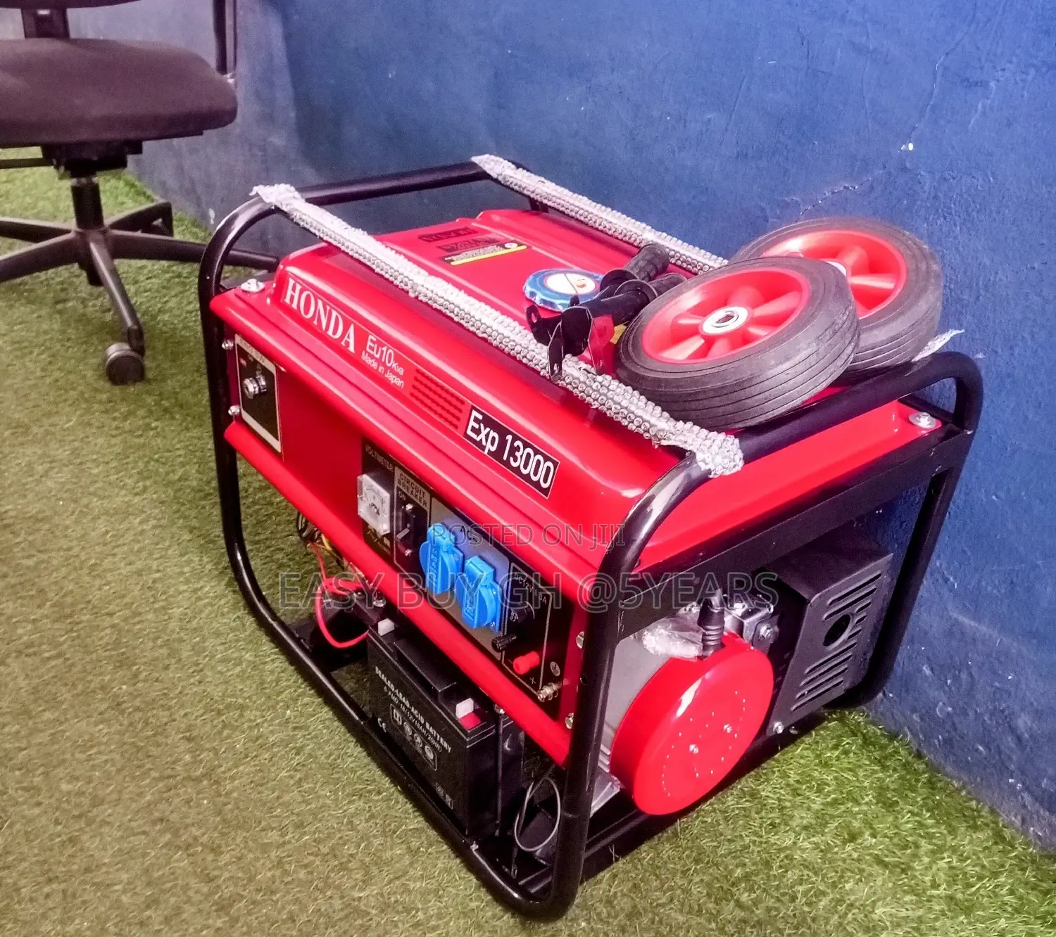 Movable 10kva Keystart Generator Honda Generator