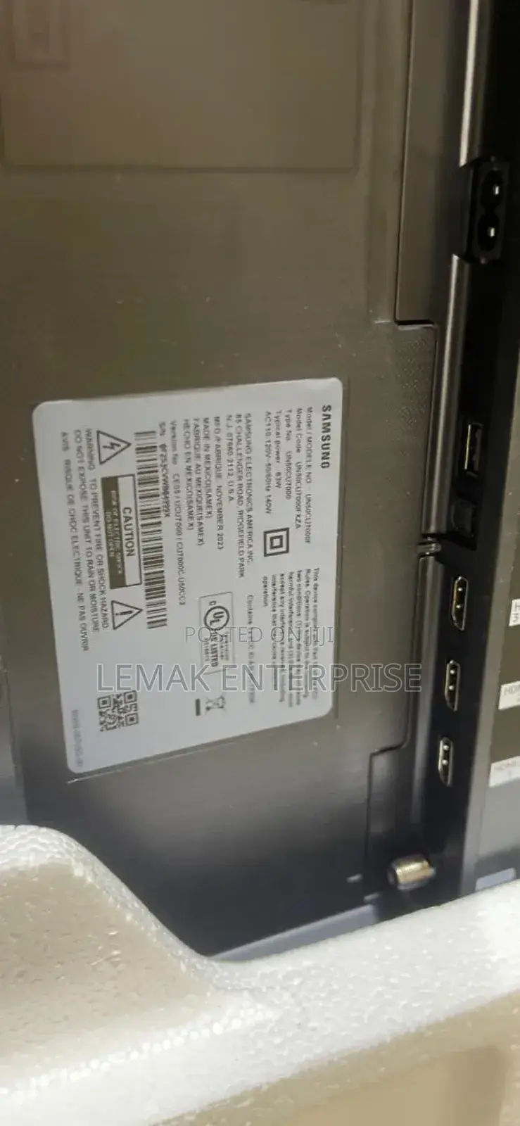 Original Samsung 50 Inches 2023 USA Model
