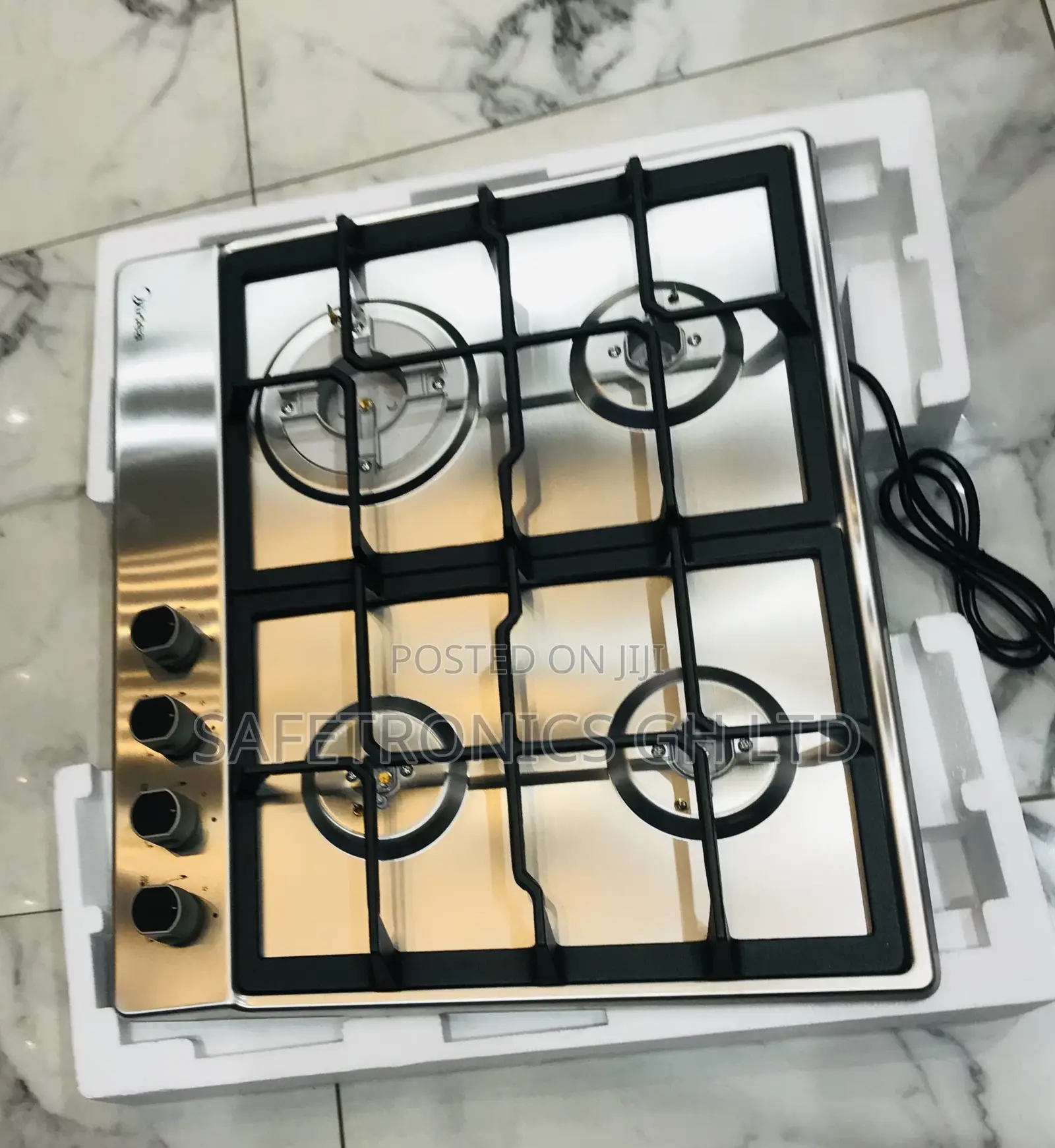 Seek Original 4 Gas Hob Midea 60G50ME Gray Cooker