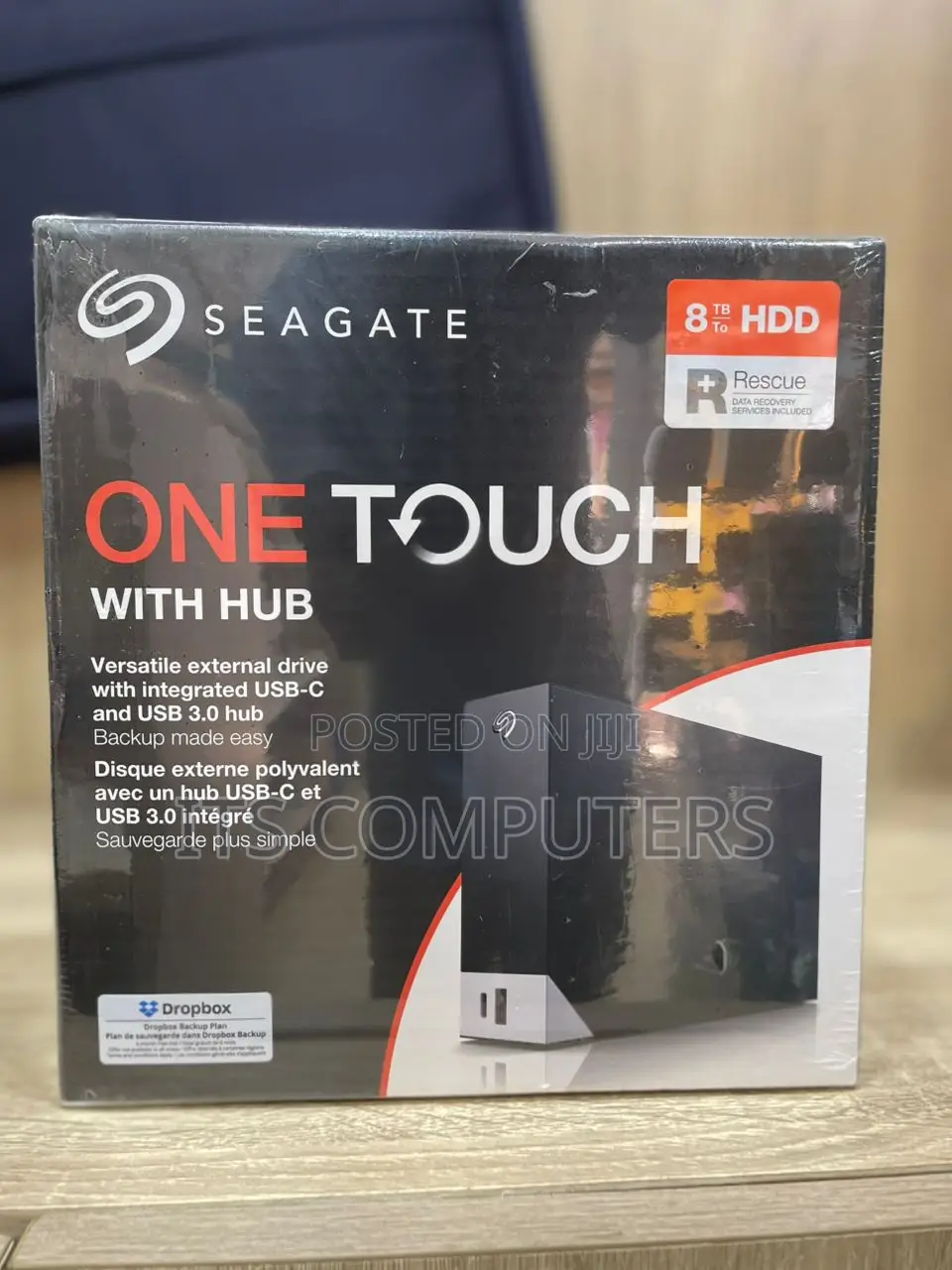 8tb Seagate One Touch External HDD