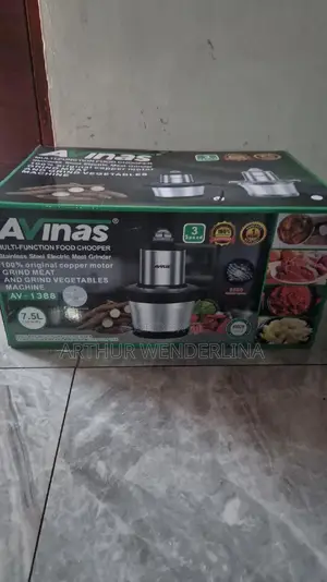 3 Speed Avinas Reloded Fufu Machine. 7.5liters