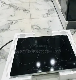 Get Reliable 4 Gas Cooker Midea Black Glass