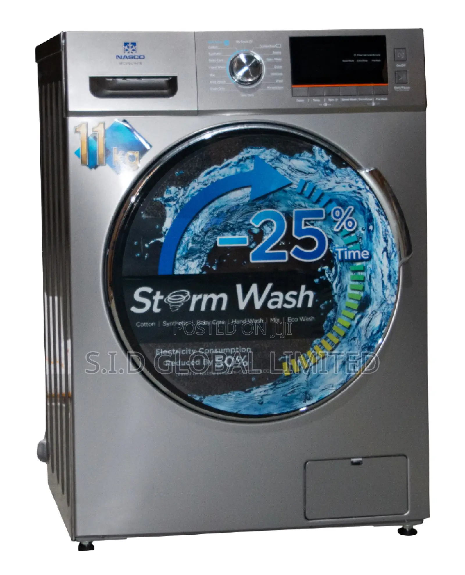 Do Your Laundry Withnasco 11kg Front Load Washing Machine