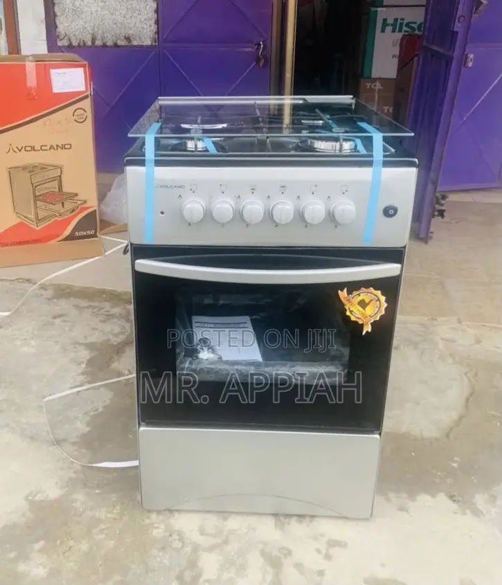 Choose Authentic Volcano 50x50cm Oven 3 + 1 Electric Burner