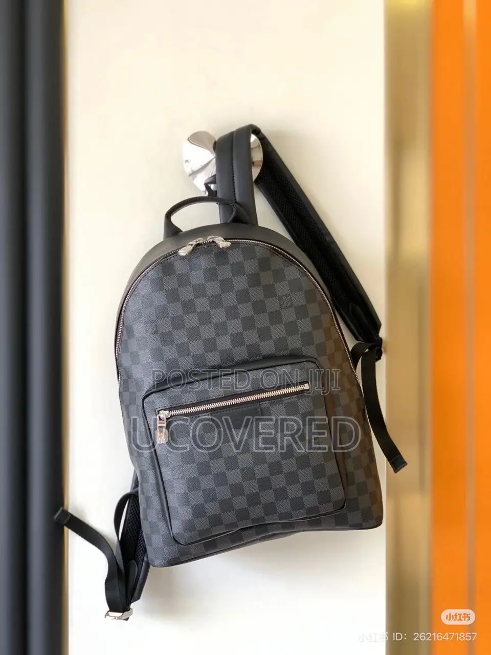 Branded Luxury Leather Backpack