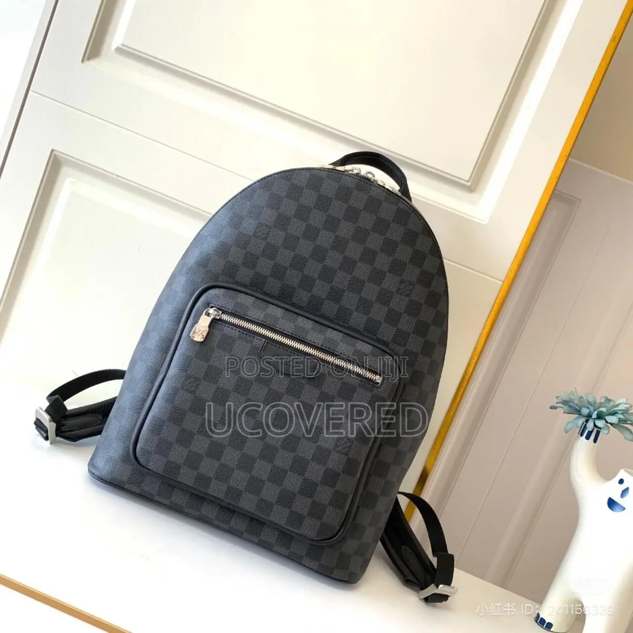 Branded Luxury Leather Backpack