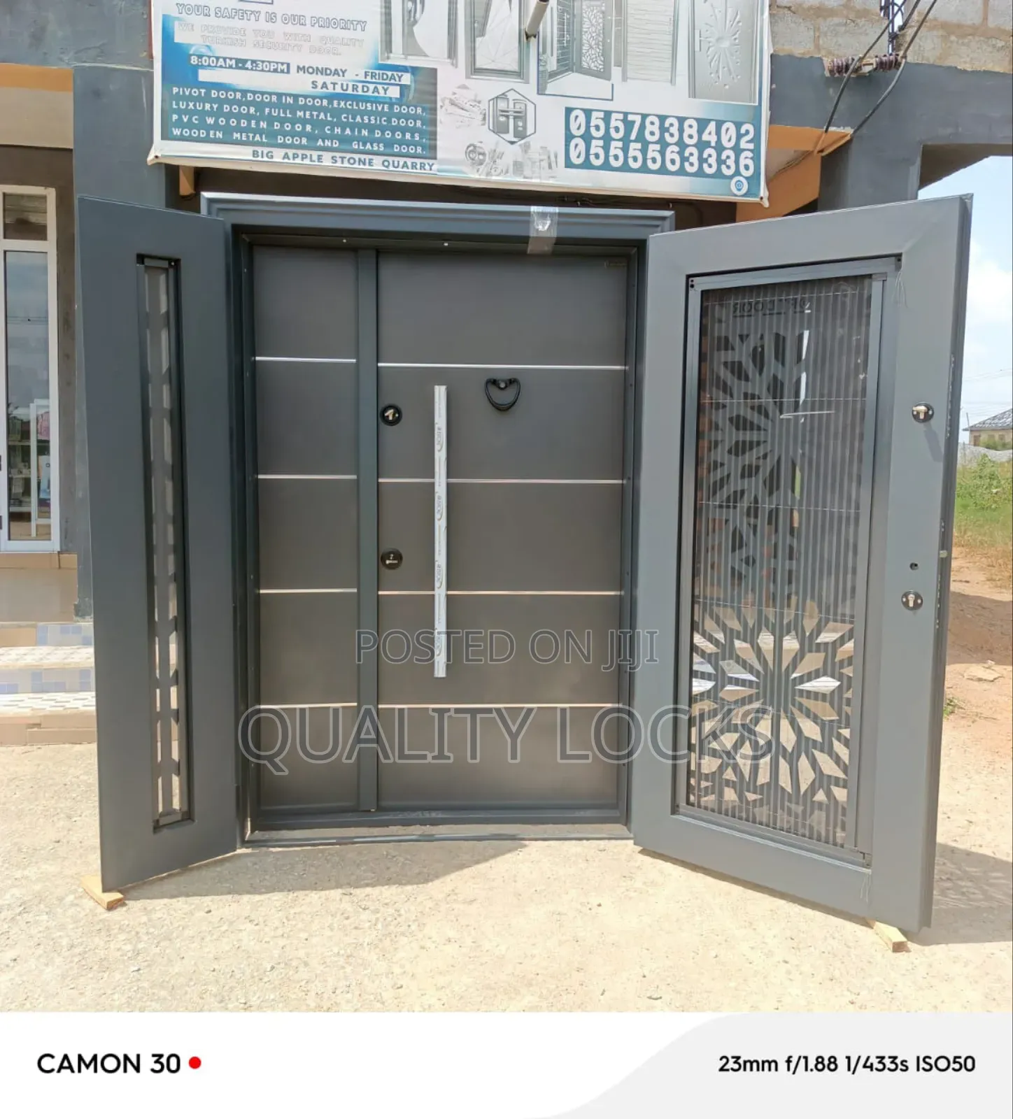 Simple Luxury Door Indoor Security Door