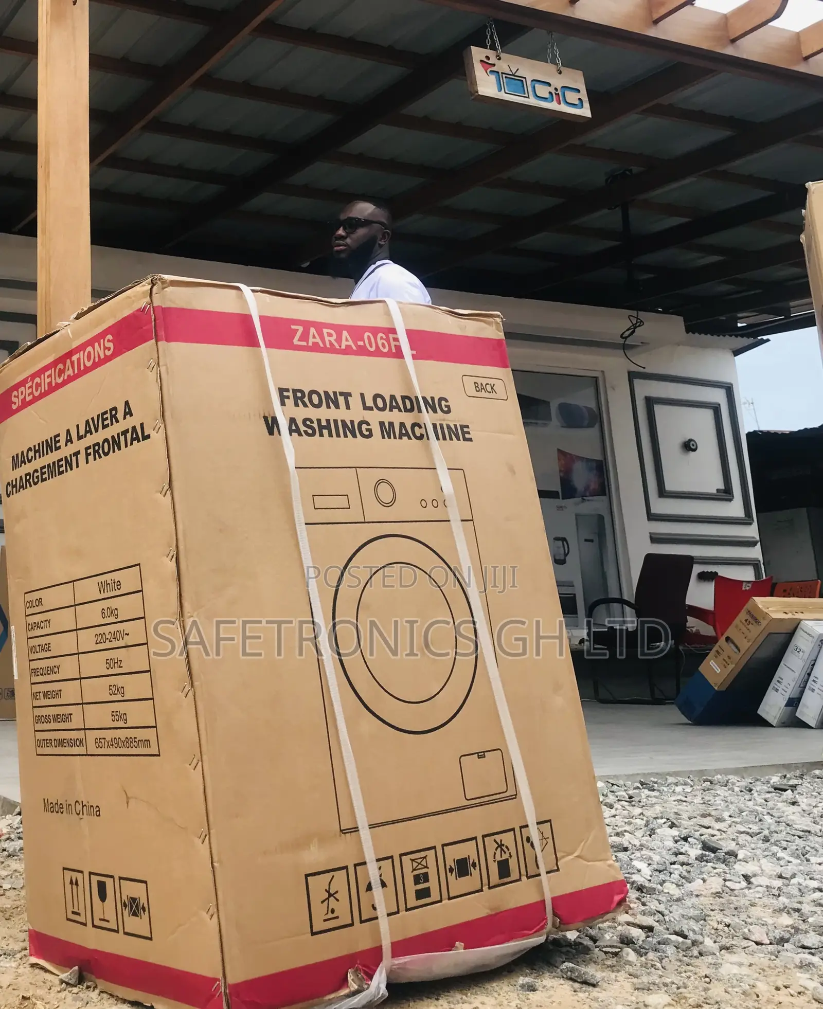 Buy Original Full Auto White 6.0kg Zara Frontload Washer