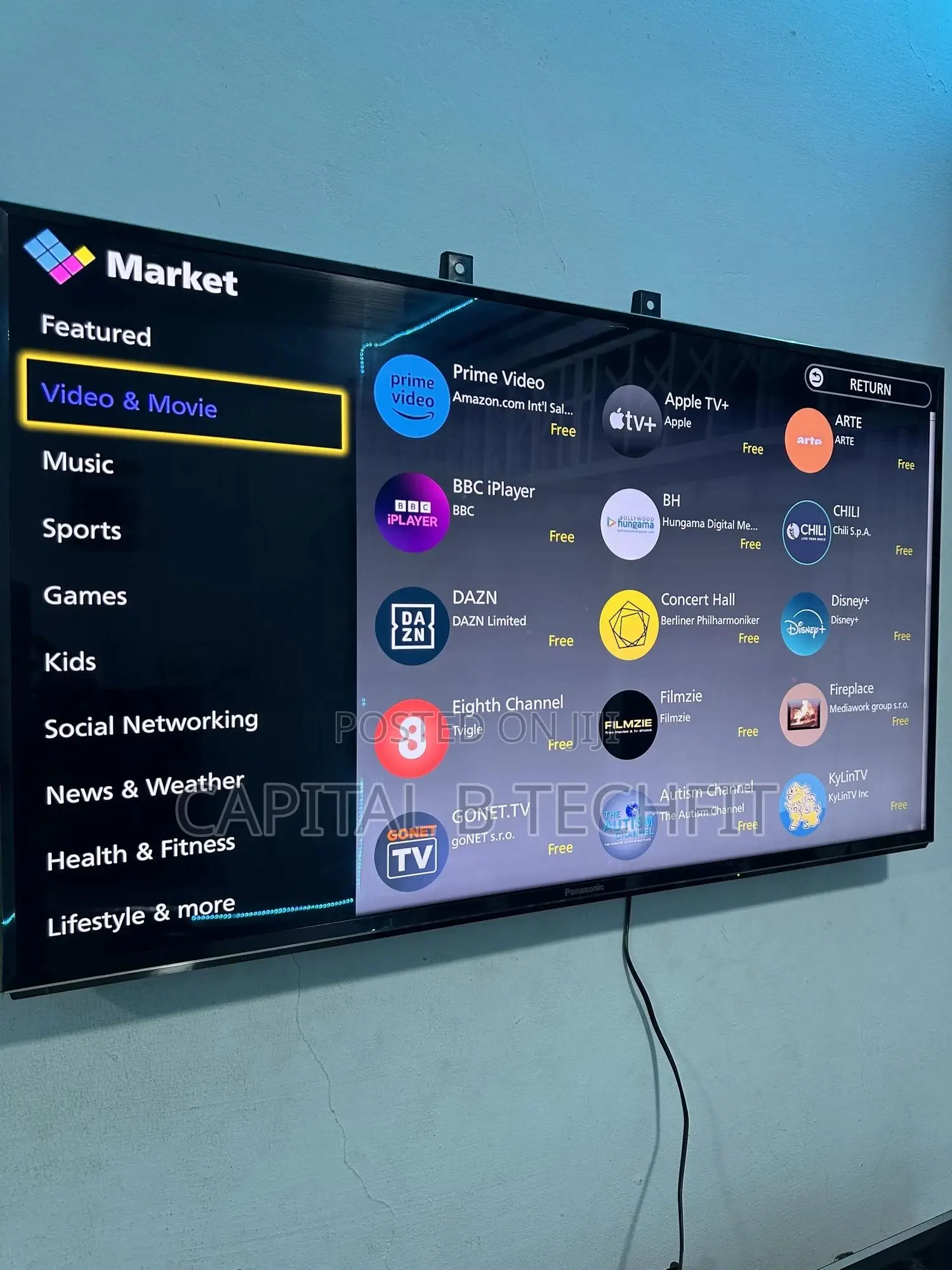 50inches Full Digital Satellite Uhd Smart Panasonic
